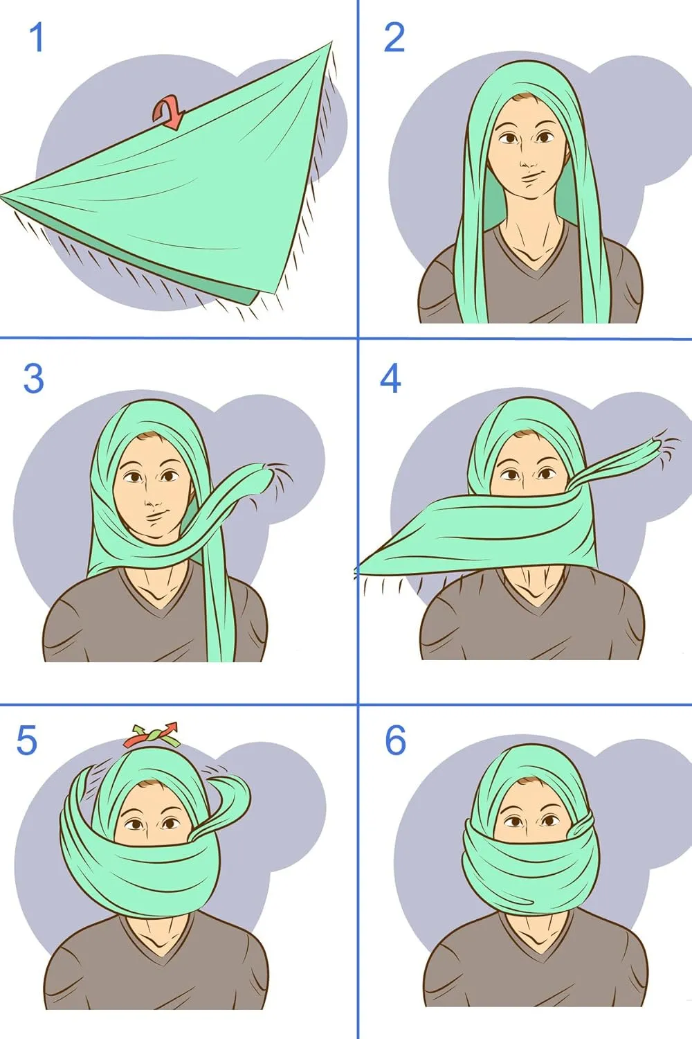 Explore Land Cotton Shemagh Keffiyeh Tactical Desert Scarf Neck Head Wrap with Tassel for Men Women