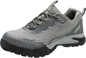 ulogu Waterproof Hiking Shoes for Men Women Comfy Lightweight Non-Slip All Day Walking Work Sneakers 6-Month Warranty